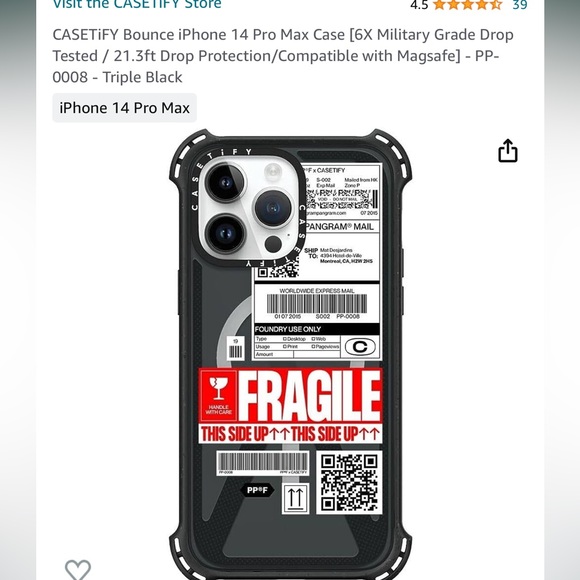 iPhone 14 Pro Max Casetify Case - Picture 3 of 3